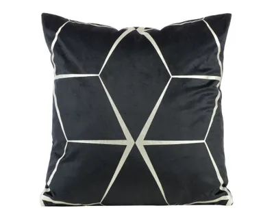 Produktbild von Dekorativer Kissenbezug Sofakissen BLINK 28 45x45 schwarz