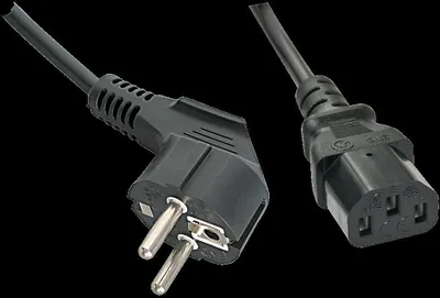 Obrázok produktu pre Lindy 30334 Stromkabel Schwarz 0,7 m Netzstecker Typ A IEC C13
