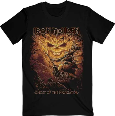 Image de T-shirt Iron Maiden Ghost of the Navigator Noir S