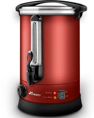 Produktbild von Glühweinkocher 30L / 2500W Einkochautomat aus Edelstahl Glühweinkessel Glühweinautomat Heißgetränkeautomat Heißwasserspender