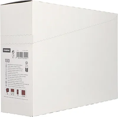 Produktbild von Bestecktaschen, Airlaid 40 cm x 33 cm bordeaux mit Besteckfalz , 500 Stück
