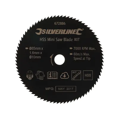 Produktbild von Silverline - Mini-HSS-Sägeblatt