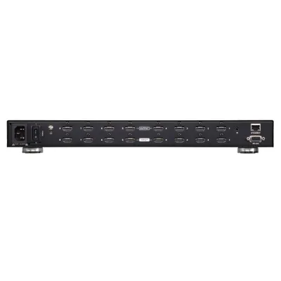 Obrázek produktu pro ATEN VM0808HB-AT-G, Přepínač AV matrice, 18 Gbit/s, 600 MHz, 4096 x 2160 px, 4096 x 2160, 3840 x 2160, 1920 x 1200, Černá