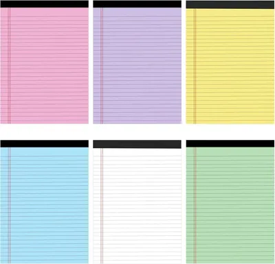 Produktbild von Schreibblock A4 29,5 x 21,4 cm, liniert, für Schule