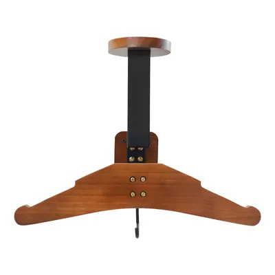 Produktbild von Helm Halter  Wand Mount Helm Halter max 10kg Walnussfarbe  für Motorrad Helm Kleidung  Schlafzimmer