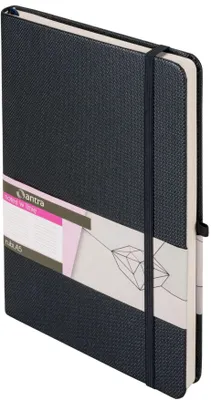 Produktbild von Notes A5 linia Rubi Szary