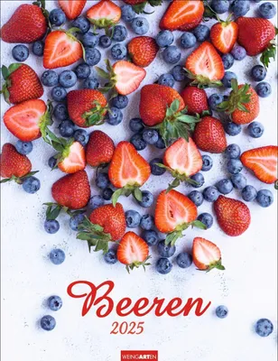 Produktbild von Wandkalender Beeren 2025, Bildkalender 30 x 39 cm, mit viel Platz für Notizen