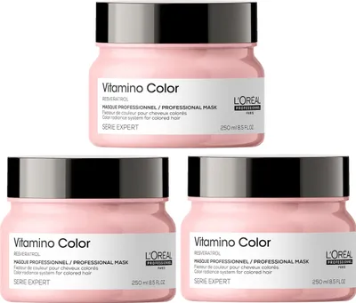 Immagine prodotto di L'Oréal Professionnel Série Expert Vitamino Color Resveratrol Mask maschera rinforzante per capelli colorati 250 ml