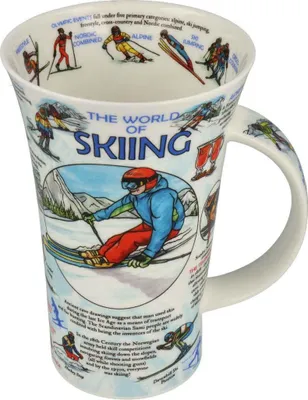 Produktbild von Becher Glencoe, "World of Skiing"