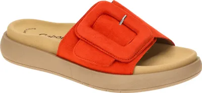Produktbild von Gabor 63.751 Damenschuhe - bequeme Pantoletten orange Freizeit NEU