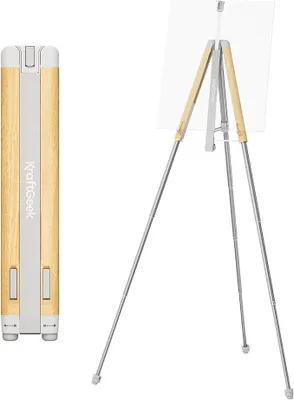Imagen del producto de Soportes portátiles para pintar, 165 cm, plegables, ideales para uso en exteriores