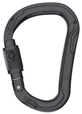 Produktbild von Edelrid HMS Big Bo Permalock - Großer HMS-Karabiner für Arbeitssicherheit und Bergsport, Farbe:017 night