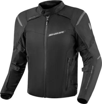Produktbild von SHIMA Rush 2.0 wasserdichte Motorrad Textiljacke, schwarz, L