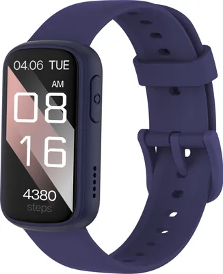 Immagine prodotto di INF Smartwatch con cardiofrequenzimetro, monitoraggio del sonno, contapassi Blu scuro