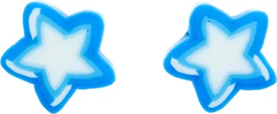 Produktbild von Blau Stern Sterne Ohrstecker Miniblings Stecker Ohrringe Mini Sternchen