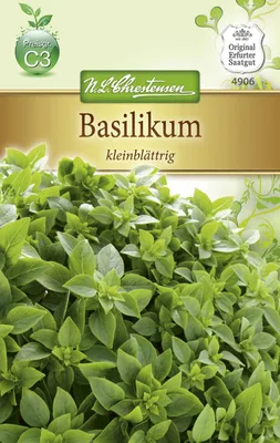 Produktbild von Basilikum kleinblättrig | Basilikumsamen von N.L. Chrestensen
