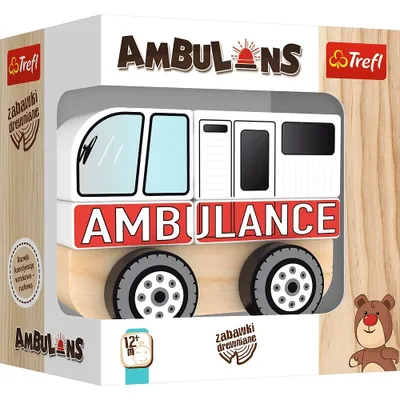 Produktbild von Drewniany Ambulans zabawka 61000