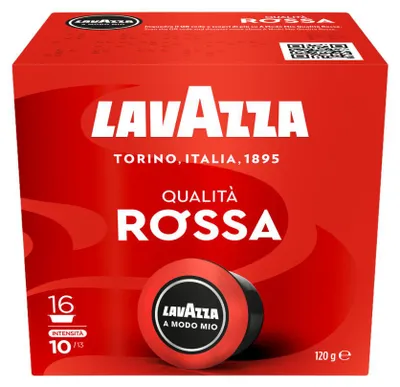 Obrázek produktu pro Lavazza A Modo Mio, Kávová kapsle, Káva, Středně pražená, A Modo Mio, 16 kusů, 120 g