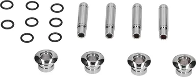 Image de 8pcs Car Door Lock Pin with Cover ABS Chrome Replacement for Chevrolet TRAX/Cruze/Malibu