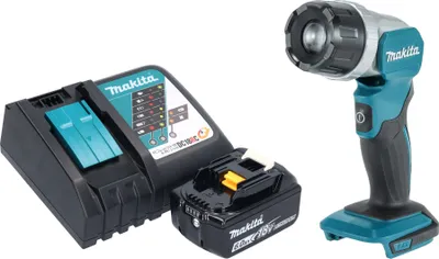 Produktbild von Makita DML 808 RG1 Akku Handstrahler 14,4 / 18 V 190 lm LED + 1x Akku 6,0 Ah + Ladegerät