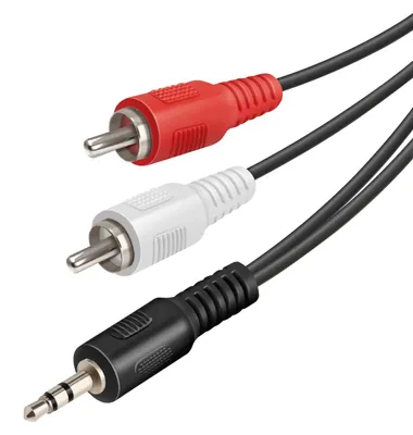 Produktbild von VIVanco™3,5-mm-Klinken-/Cinch-Audiokabel