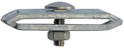 Produktbild von Set zur Zaungitterbefestigung für Schilder | 75x40 mm, 1 Stk