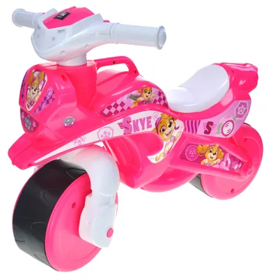 Image de Psi Patrol, Skye : Véhicule à pédales pour enfants - Trottinette à pousser, modèle QB002-102