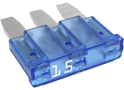 Obrázok produktu pre AUPROTEC Micro 3, ploché poistky pre automobily, 15A, modré, 20 kusov