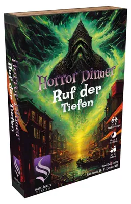 Productafbeelding van Horror Dinner - Ruf der tiefen - Samhain Verlag - Misdaad-diner - Vanaf 18 jaar! - 8 personen