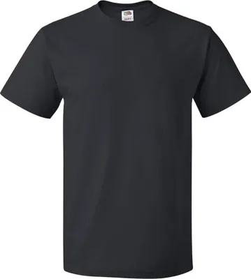 Produktbild von Fruit of the Loom - T-Shirt für Herren/Damen Uni RW10458 (S) (Schwarz)