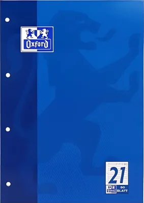 Obrázok produktu pre Oxford 100050343, Modrá, A4, 90 g/m²
