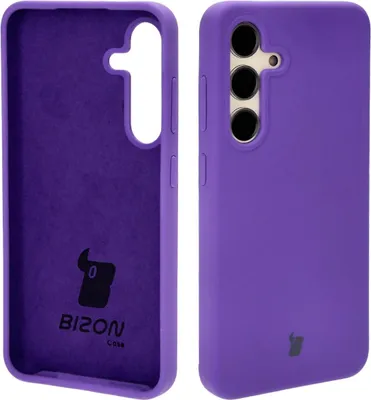 Produktbild von Bizon Soft Case für Galaxy S24, Lila