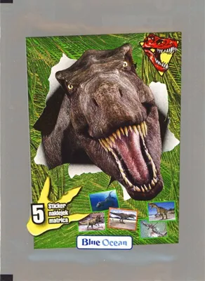 Produktbild von Blue Ocean Dinosaurier 2022 - Sammelsticker - 1 Tüte
