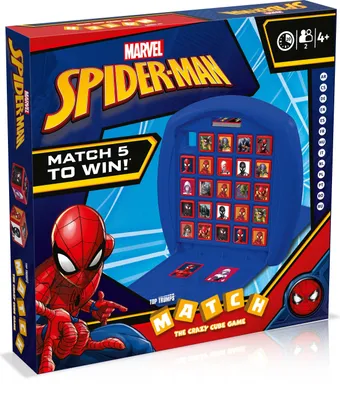 Immagine prodotto di Top Trumps Match Spiderman gioco di dadi gioco per bambini gioco di società gioco da tavolo