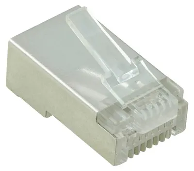 Zdjęcie produktu dla VALUE 21.99.3061, RJ-45, Biały, Cat5e, 10 szt.