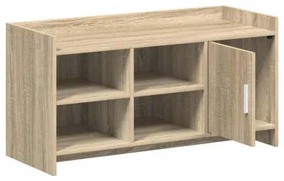 Immagine prodotto di vidaXL Scarpiera in rovere Sonoma 100 x 39,5 x 51 cm in materiale derivato dal legno