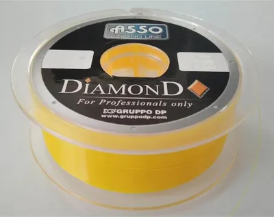 Produktbild von Asso Diamond 100 M Monofile Schnüre Gelb 0.500 mm Gelb 0.500 mm