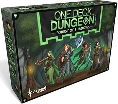 Zdjęcie produktu dla Asmodee One Deck Dungeon: Forest of Shadows, Gra karciana, 14 lat(a)