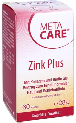 Obrázok produktu pre Meta-Care Zinc+ Capsules 60 kapsúl