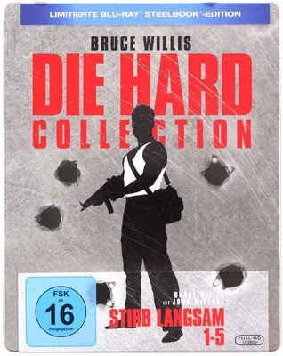 Produktbild von Stirb Langsam 1-5 Steelbook [Blu-ray] [Limited Edition]