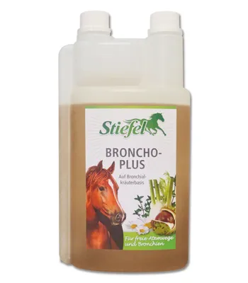 Produktbild von Stiefel Broncho Plus Zusatzfutter Hustenkräuter Ergänzungsfuttermittel