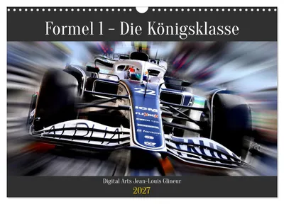 Produktbild von Formel 1 - Die Königsklasse (Wandkalender 2027 DIN A3 quer), CALVENDO Monatskalender