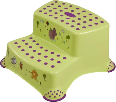 Produktbild von keeeper kids Tritthocker "igor hippo" zweistufig grün