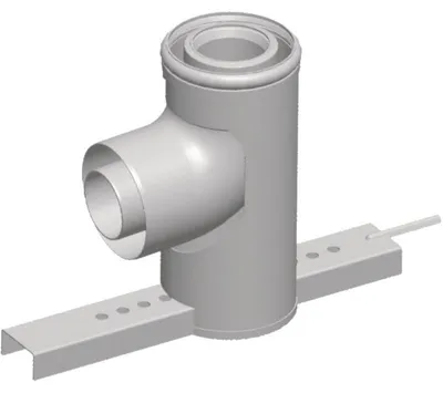 Zdjęcie produktu dla Łokieć podporowy Wolf 87° DN80/125