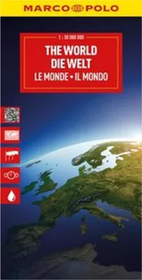 Zdjęcie produktu dla Mapa drogowa Świat 1:30 000 000
