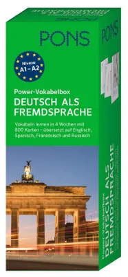 Image de PONS Power-Vokabelbox Deutsch als Fremdsprache