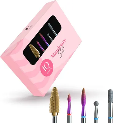 Produktbild von Expert II Set - Set mit 5 Bits für Hybrid, Gel, Acryl und Nagelhaut