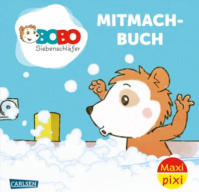 Produktbild von Maxi Pixi 444: VE 5: BOBO Siebenschläfer: Mitmachbuch (5 Exemplare)