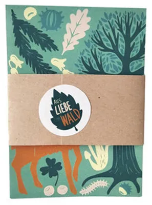 Immagine prodotto di Postkartenset - Aus Liebe zum Wald