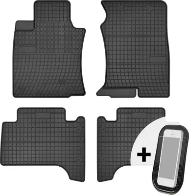 Produktbild von Gummimatten Auto Fußmatten Automatten Passgenau 4-teilig Set - passend für Toyota Land Cruiser 150 J15 120 J12 ab 2002